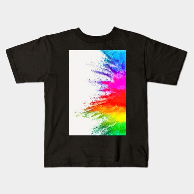 Colour Splash boom boom Kids T-Shirt by SpencerHart